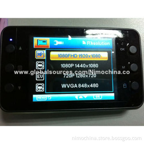 HDMI Car recorder DVR with OLD and G-sensor